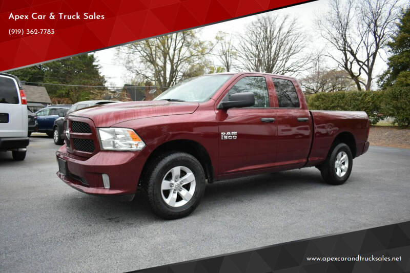 2018 RAM 1500 for sale at Apex Car & Truck Sales in Apex NC