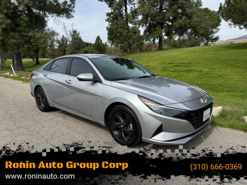 2021 Hyundai Elantra for sale at Ronin Auto Group Corp in Sun Valley CA