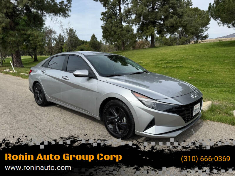 2021 Hyundai Elantra for sale at Ronin Auto Group Corp in Sun Valley CA