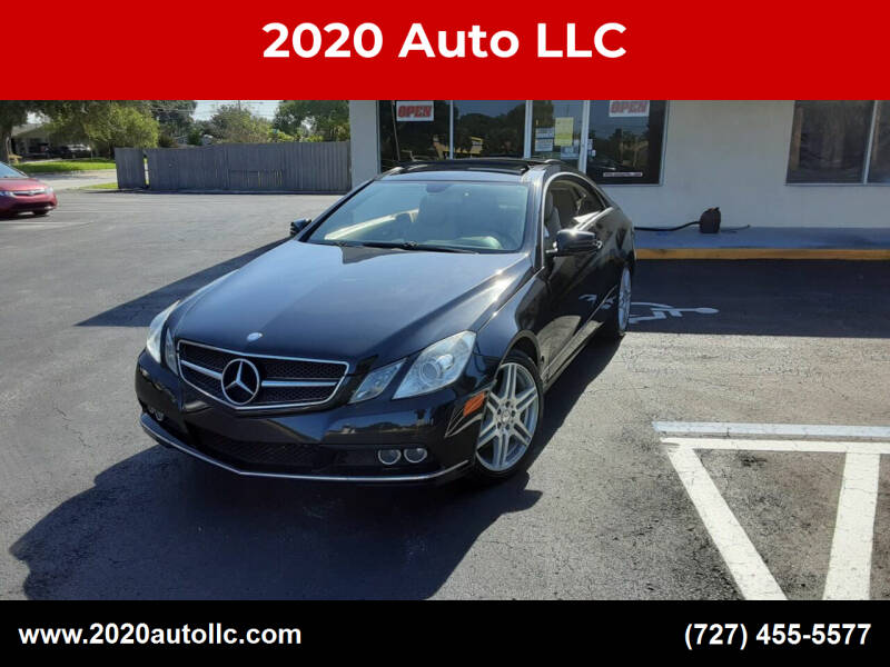 2010 Mercedes-Benz E-Class for sale at 2020 AUTO LLC in Clearwater FL