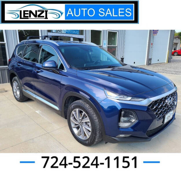 2020 Hyundai Santa Fe for sale at LENZI AUTO SALES LLC in Sarver PA