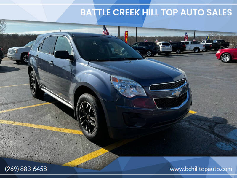 2013 Chevrolet Equinox for sale at Battle Creek Hill Top Auto Sales in Battle Creek MI