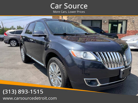 2014 Lincoln MKX for sale at Car Source in Detroit MI