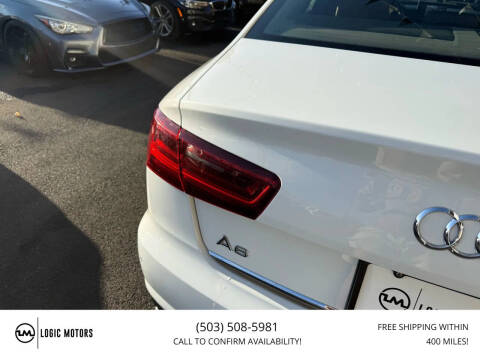 2016 Audi A6 2.0T quattro Premium Plus