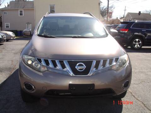 2009 Nissan Murano for sale at Peter Postupack Jr in New Cumberland PA
