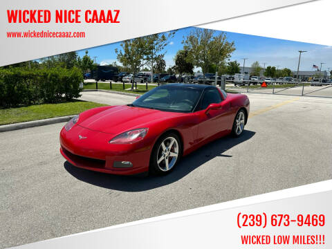 2005 Chevrolet Corvette for sale at WICKED NICE CAAAZ in Cape Coral FL