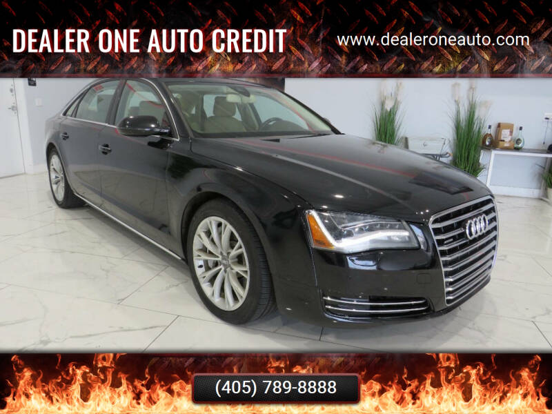 2012 Audi A8 L for sale at Dealer One Auto Credit in Oklahoma City OK