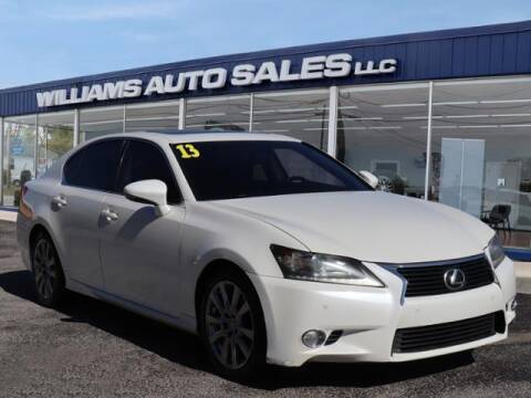 2013 Lexus GS 350 for sale at Williams Auto Sales, LLC in Cookeville TN