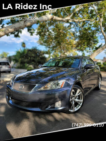 2009 Lexus IS 250 for sale at LA Ridez Inc in North Hollywood CA