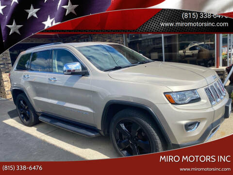 2014 Jeep Grand Cherokee for sale at Miro Motors INC in Woodstock IL