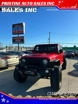 2020 Jeep Gladiator for sale at PRISTINE AUTO SALES INC in Pontiac MI