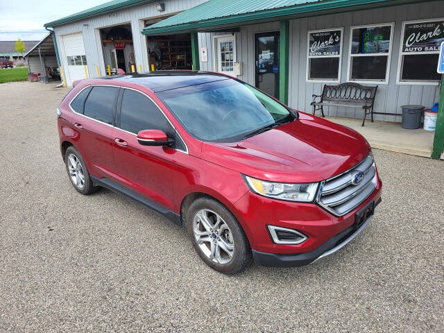 2015 Ford Edge for sale at Clarks Auto Sales Inc in Lakeview, MI