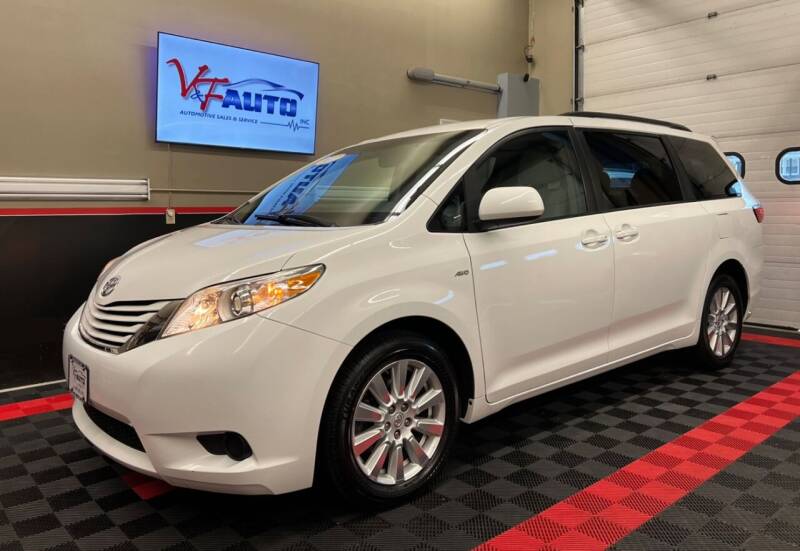 2017 Toyota Sienna for sale at V & F Auto Sales in Agawam MA