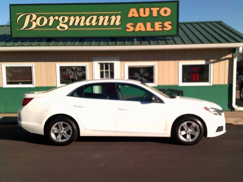 2015 Chevrolet Malibu for sale at Borgmann Auto Sales in Norfolk NE