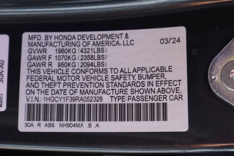 2024 Honda Accord EX