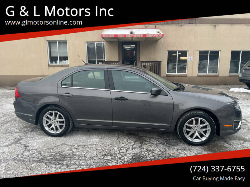 2012 Ford Fusion for sale at G & L Motors Inc in New Kensington PA