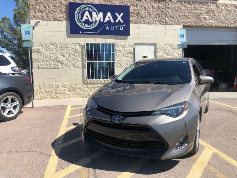 2018 Toyota Corolla for sale at AMAX Auto LLC in El Paso TX