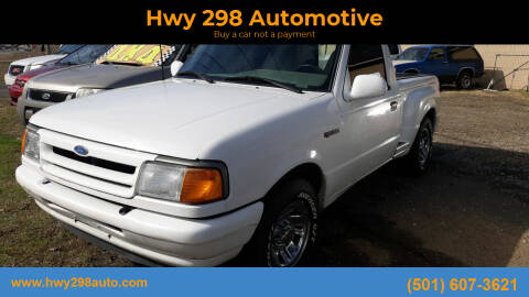 1994 Ford Ranger for sale at Hwy 298 Automotive in Benton AR