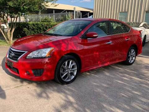 2015 Nissan Sentra for sale at Texas Motor Sport in Houston TX