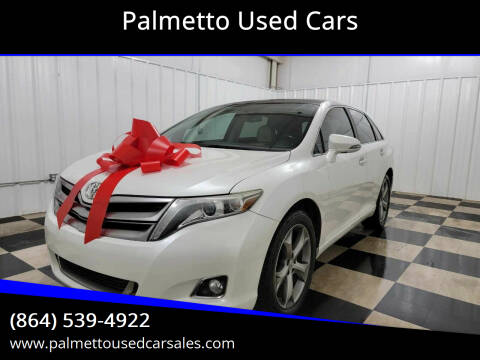 2013 Toyota Venza for sale at Palmetto Used Cars in Piedmont SC