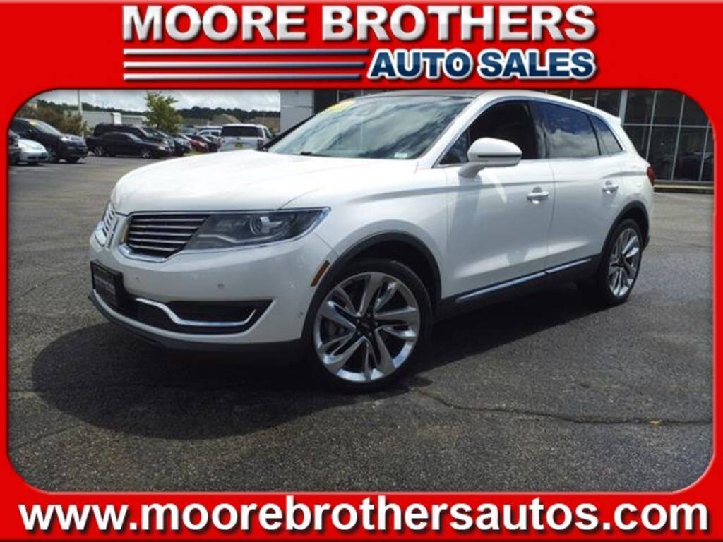 2016 Lincoln MKX for sale at MOORE BROTHERS in Oxford, MS