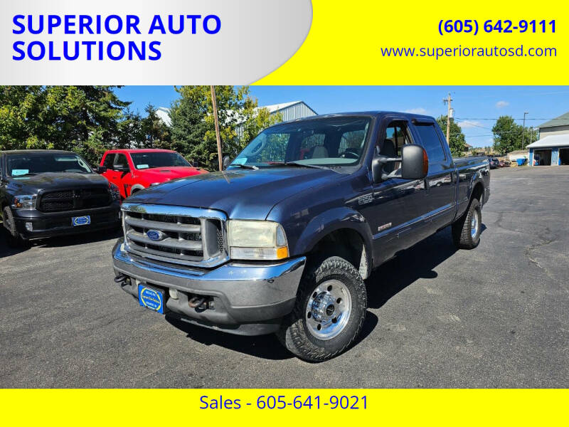 2004 Ford F-250 Super Duty for sale at SUPERIOR AUTO SOLUTIONS in Spearfish SD