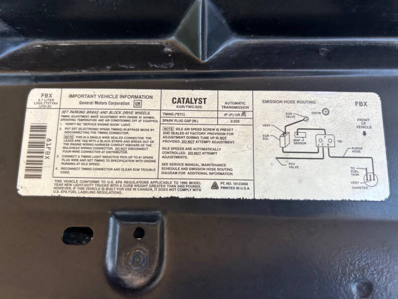 1987 Chevrolet R/V 10 Series