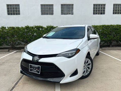 2019 Toyota Corolla for sale at UPTOWN MOTOR CARS in Houston TX