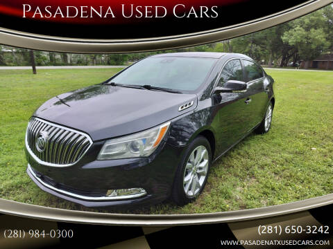 2014 Buick LaCrosse for sale at Pasadena Used Cars in Pasadena TX