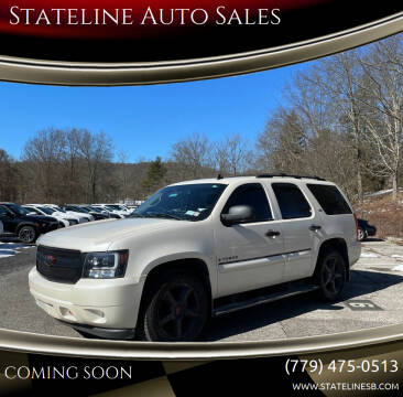 2008 Chevrolet Tahoe for sale at Stateline Auto Sales in South Beloit IL