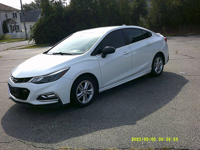 2017 Chevrolet Cruze for sale at MIRACLE AUTO SALES in Cranston RI