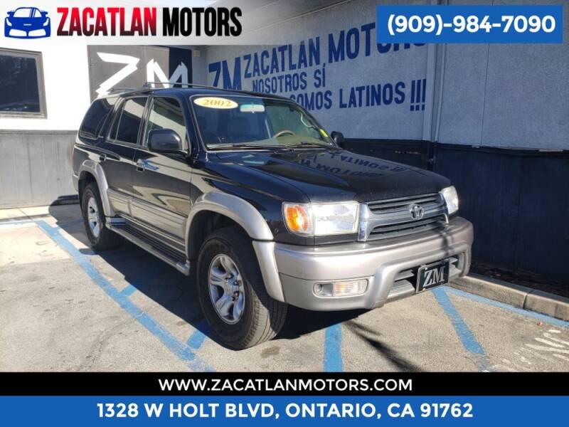 2002 Toyota 4Runner for sale at Ontario Auto Square in Ontario CA