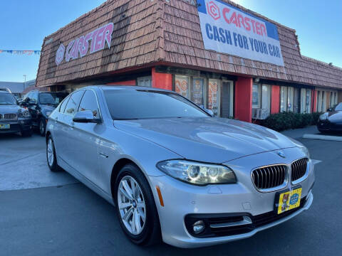 2016 BMW 5 Series for sale at CARSTER in Huntington Beach CA