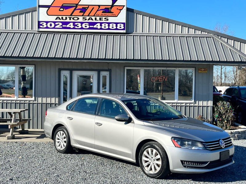 2012 Volkswagen Passat for sale at GENE'S AUTO SALES in Selbyville DE