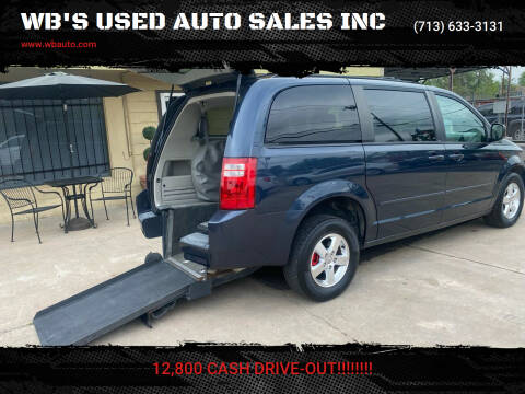 2009 Dodge Grand Caravan for sale at WB'S USED AUTO SALES INC in Houston TX