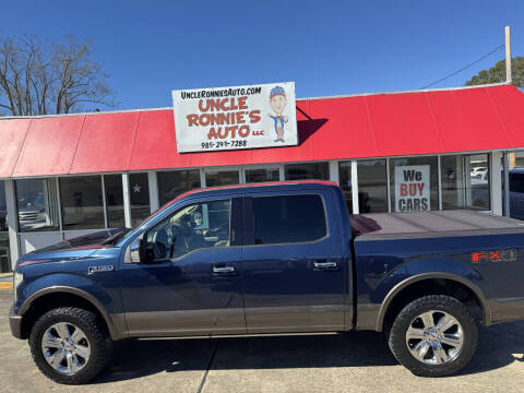 2016 Ford F-150 for sale at Uncle Ronnie's Auto LLC in Houma LA