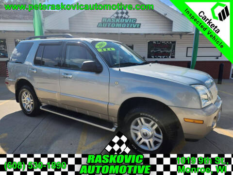 2005 Mercury Mountaineer for sale at RASKOVIC AUTOMOTIVE GROUP in Monroe WI