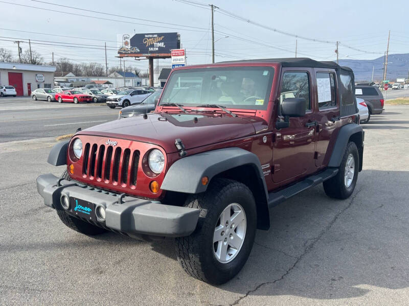 Used 2010 Jeep Wrangler Unlimited Sport with VIN 1J4BA3H17AL119646 for sale in Salem, VA