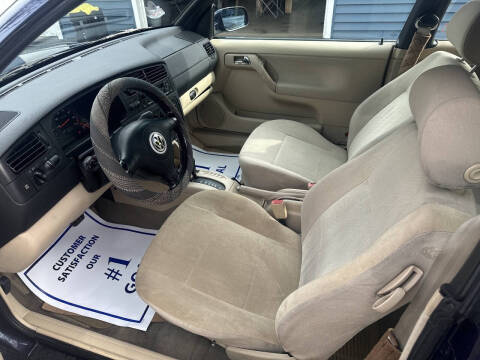 2001 Volkswagen Cabrio GLS