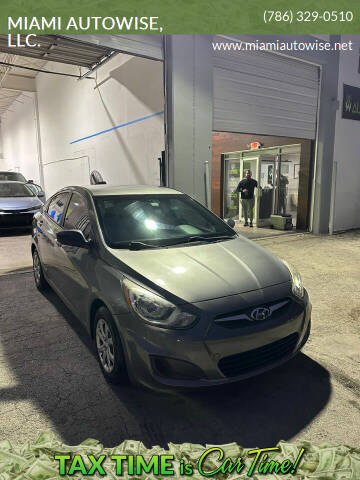 2014 Hyundai Accent for sale at MIAMI AUTOWISE, LLC. in Miami FL