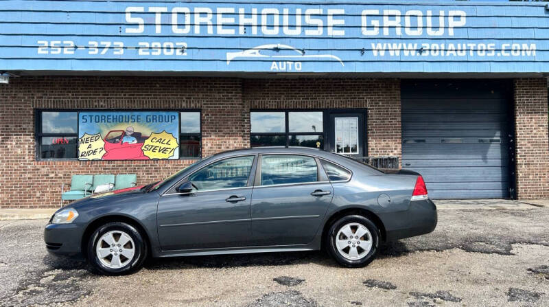 2011 Chevrolet Impala for sale at Storehouse Group in Wilson NC