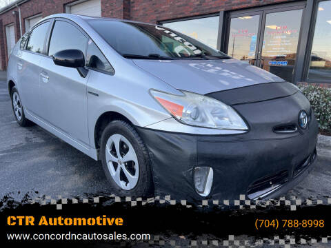 2012 Toyota Prius for sale at CTR Automotive in Concord NC