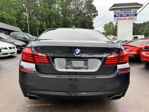 2012 BMW 5 Series 550i