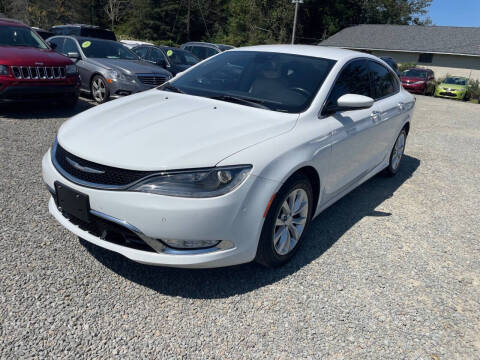 2016 Chrysler 200 for sale at Auto4sale Inc in Mount Pocono PA