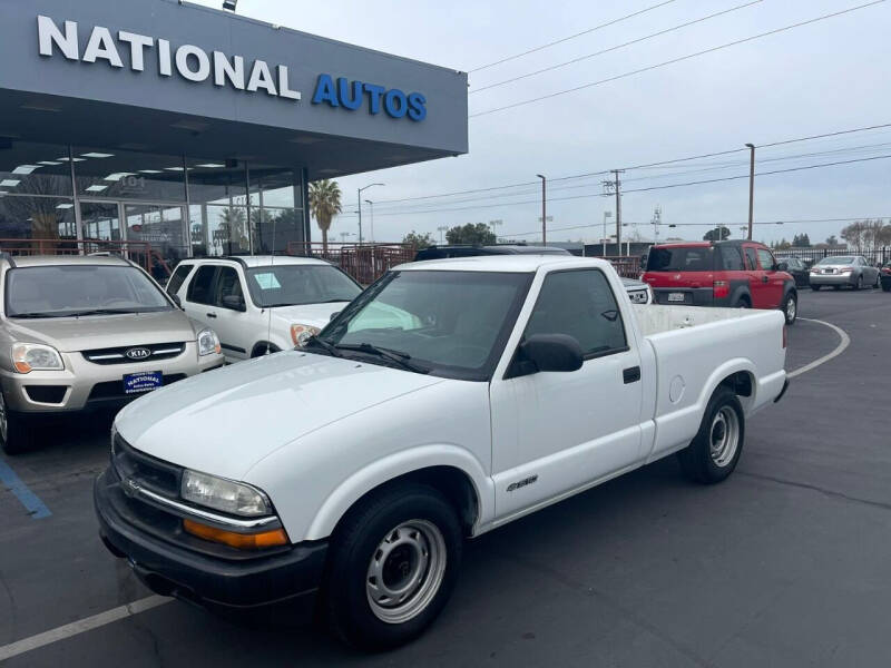 2000 Chevrolet S-10 for sale at National Autos Sales in Sacramento CA
