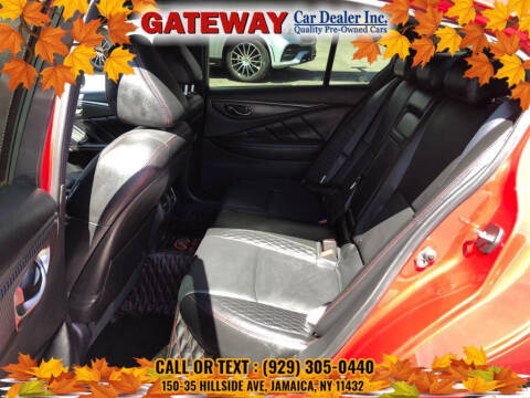 2022 Infiniti Q50 Red Sport 400