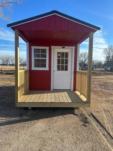 2024 8X16 CABIN BY PREMIER PORTABLE BUILDINGS for sale at Rasmussen Auto Sales - Buildings in Central City NE