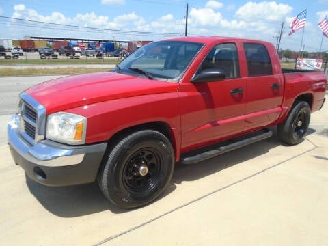 2005 Dodge Dakota for sale at TEXAS HOBBY AUTO SALES in Houston TX