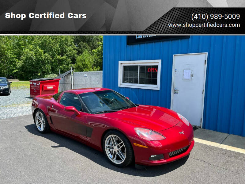 2008 Chevrolet Corvette for sale at Shop Certified Cars in Easton MD