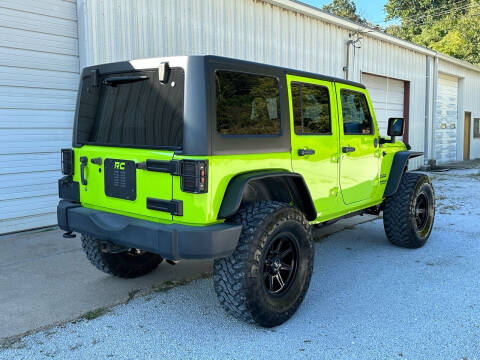 2012 Jeep Wrangler Unlimited for sale at B&B AUTOMOTIVE LLC in Harrison AR